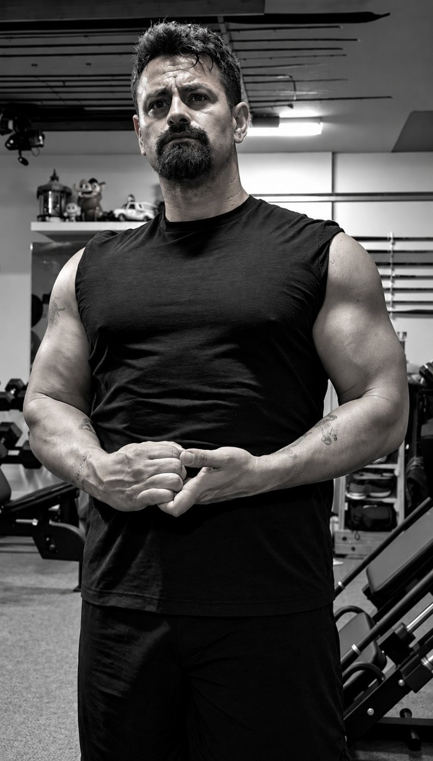 Matt Gunning at the gym